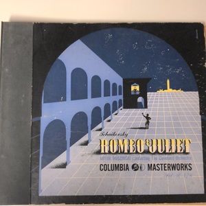 Tchaikovsky Romeo and Juliet 78rpm 12-inch Set Columbia Records #MM478